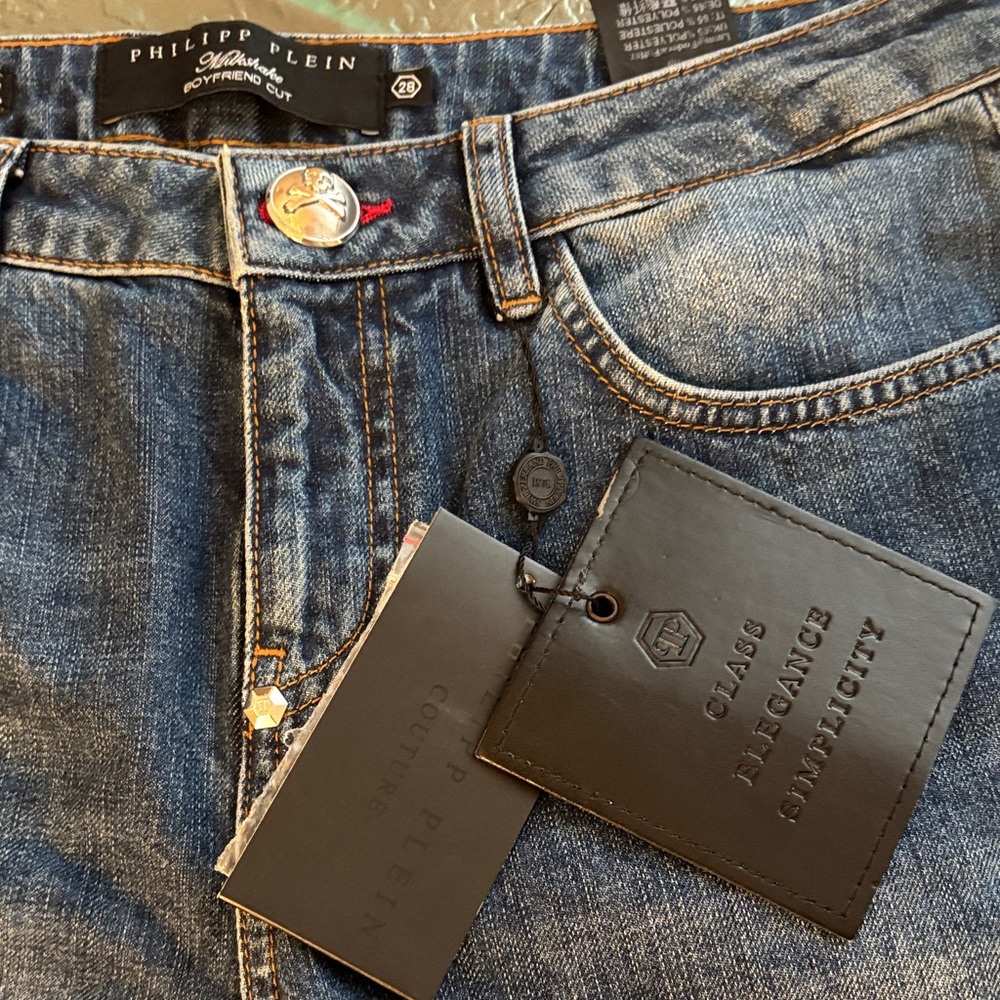 Philipp Plein Indigo Slim Fit Men's Jeans